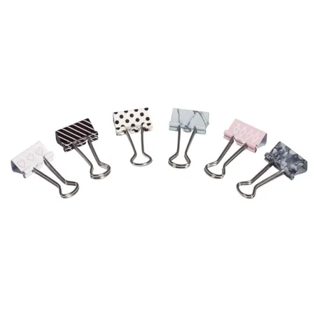 Rayher Binder Clips Design 6er