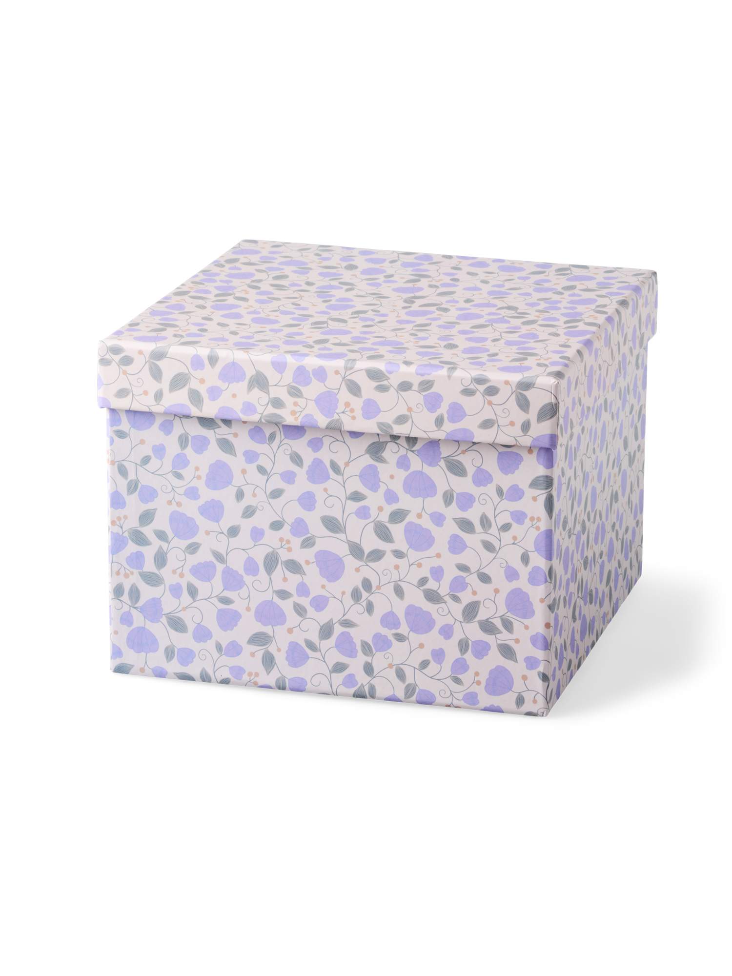 Æske | Papir. 19 x 19 x 14 cm. | Off White