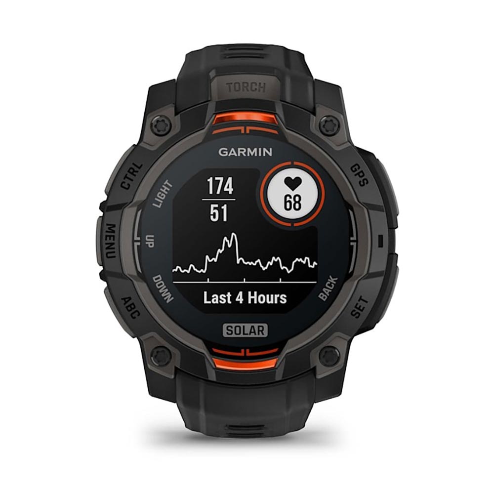 Garmin - Montre Instinct® 3 Solar - 45 mm Noir