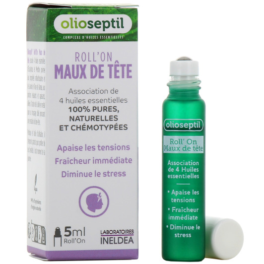 Roll-on maux de tête Olioseptil