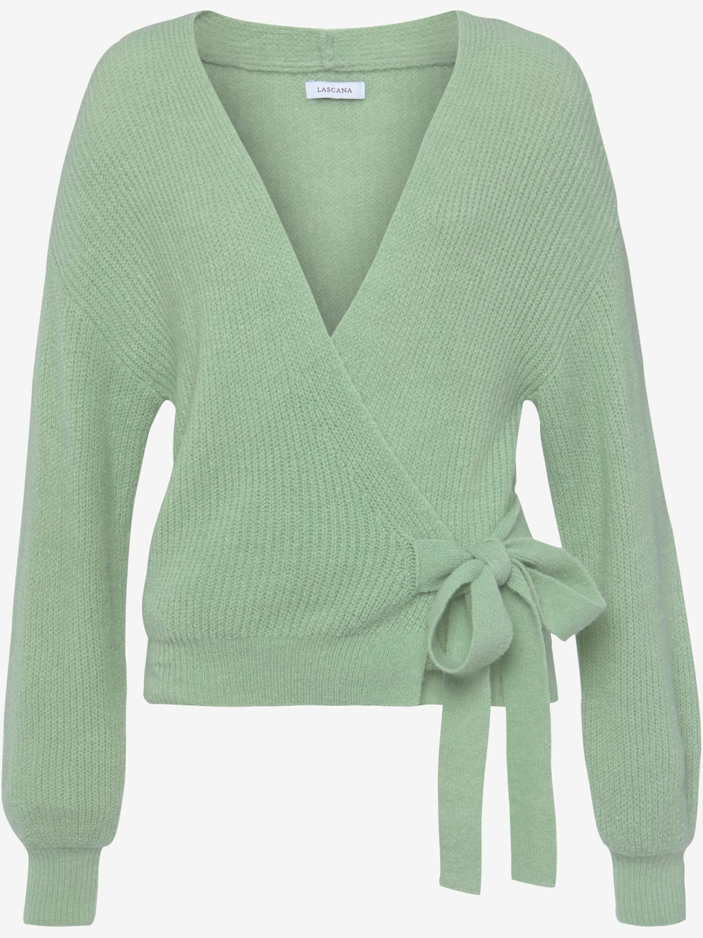 Veste cache-cœur en tricot veste en tricot à nouer