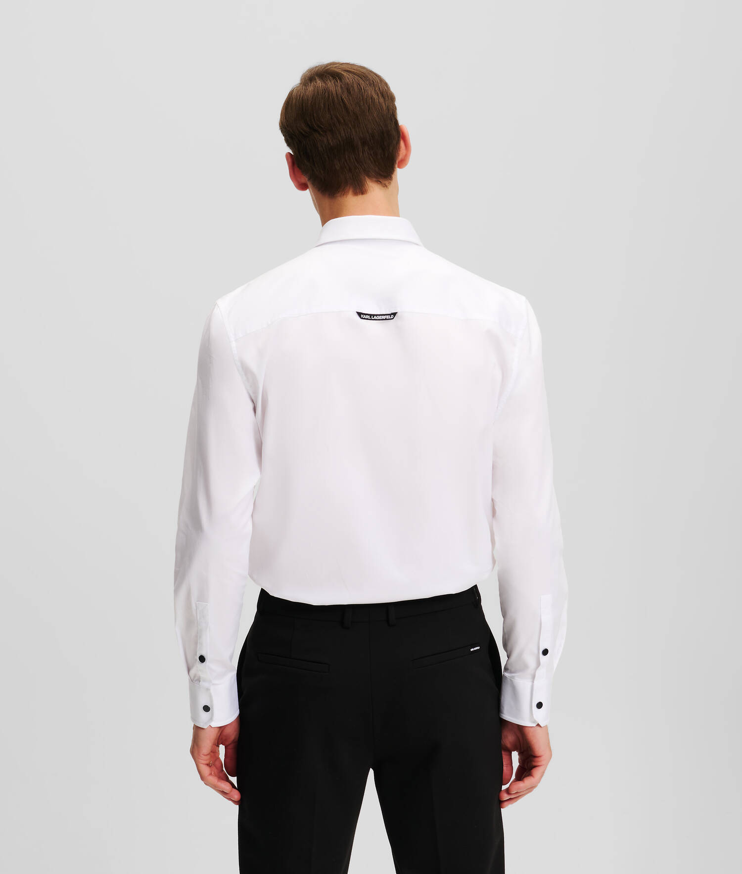 CHEMISE DE SOIRÉE À PLASTRON - Blanc