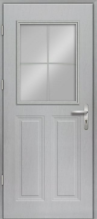 Porte d'entrée FORTIA acier Scilla 96 x h.218 cm poussant droit