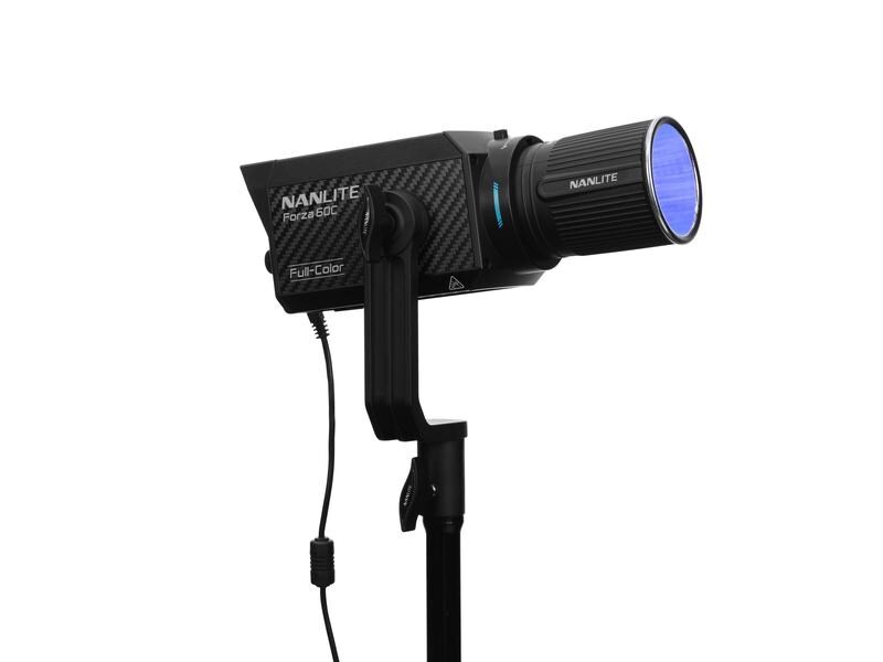 Nanlite Dauerlicht Forza 60C Kit Lichtstarke LED RGBLAC Spotleuchte 88W für unterwegs