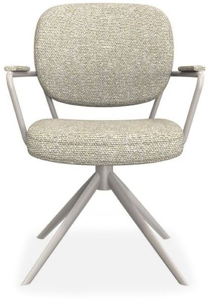Eetkamerstoel Naturel GO-86.000 Basel B64 x D56 x H86 cm