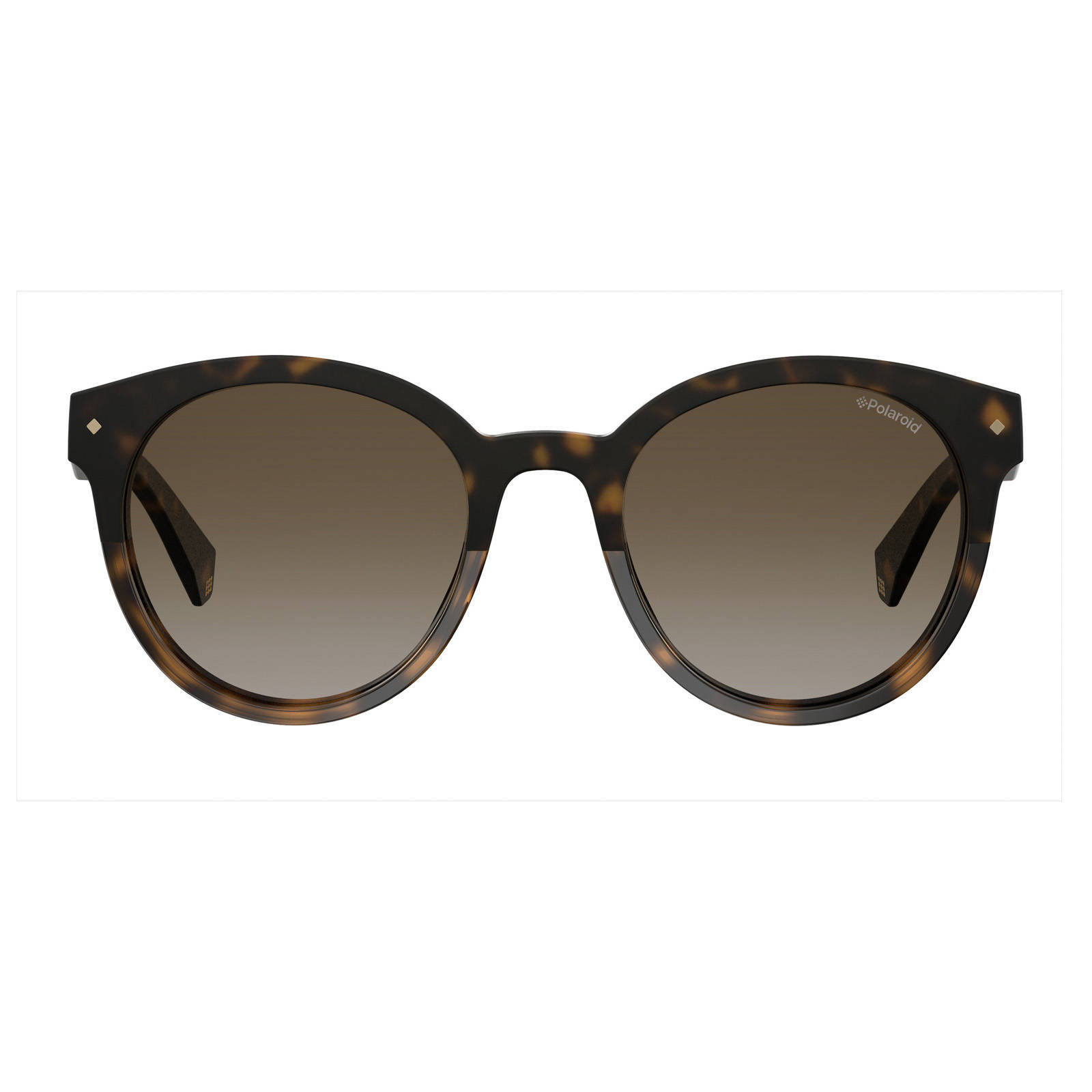 Polaroid zonnebril 6043/S met tortoise print bruin