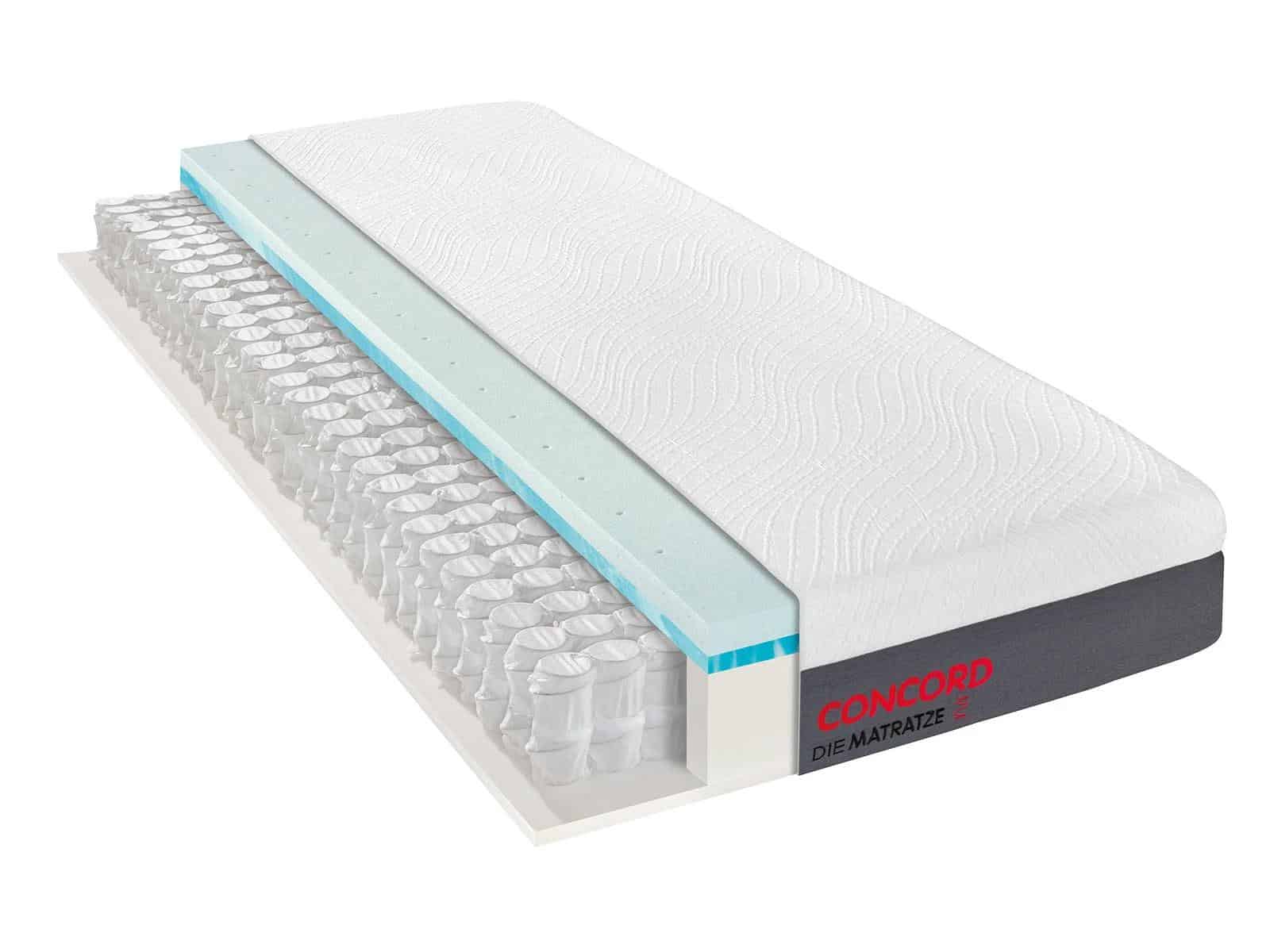 CONCORD DIE MATRATZE Taschenfederkern - 090x190cm