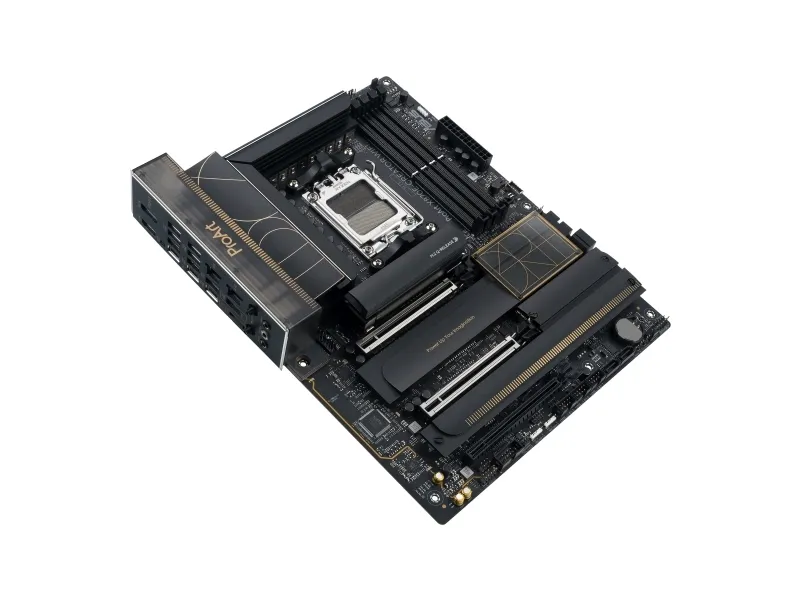ASUS ProArt X870E-CREATOR WIFI - Bundkort - ATX - Socket AM5 - AMD X870E Chipset - USB4, USB-C 3.2 Gen 2x2, USB 3.2 Gen 2, USB 3.2 Gen 1 - Wi-Fi 7, 2.5 Gigabit LAN, 10 Gigabit LAN, Bluetooth - onboard grafik (CPU påkrævet) - HD Audio (8-kanaler)