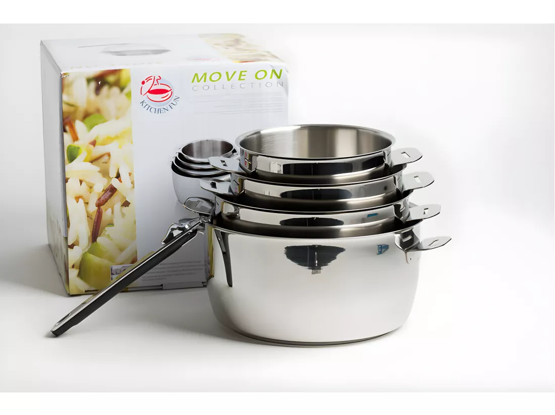 Beka Série de 4 casseroles inox 14/16/18/20cm - 12566964
