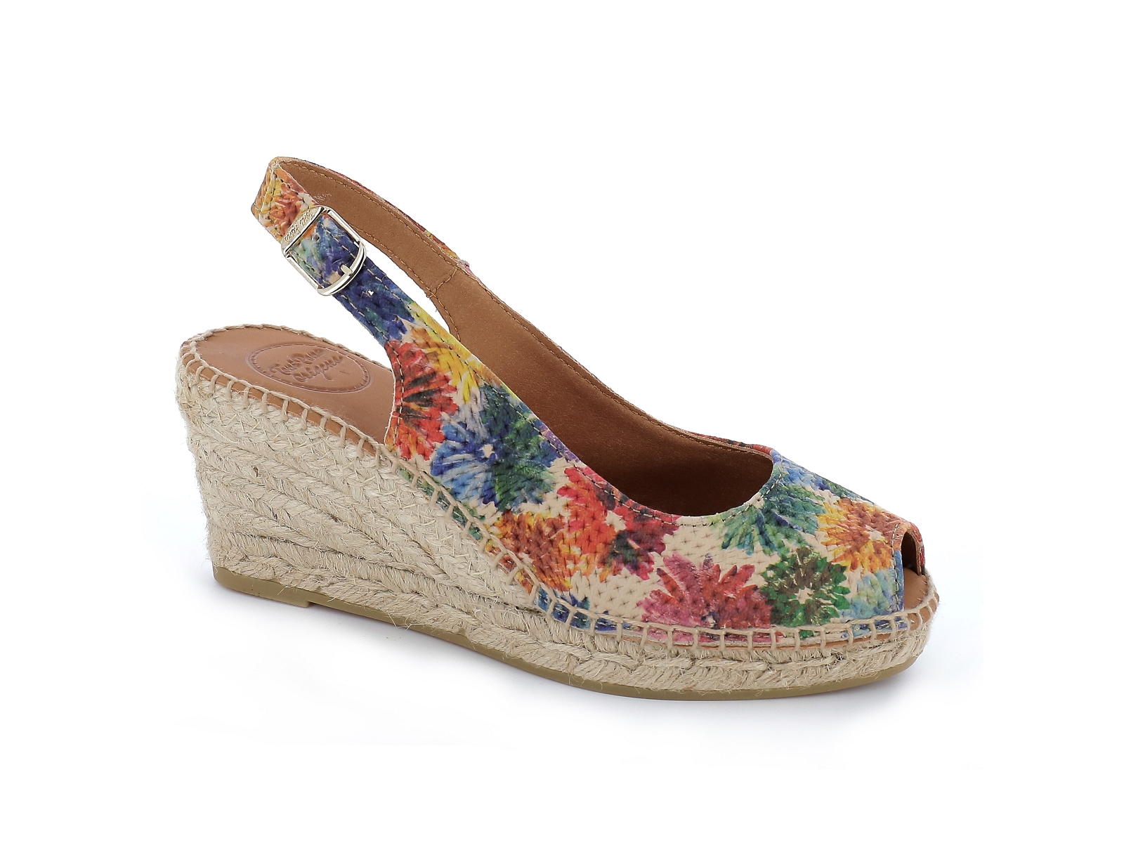 Toni pons-CAROL Cuir Fleur Liberty