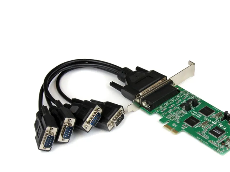 StarTech.com 4 Port PCI Express PCIe Serial Combo Card - Seriel adapter - PCIe - RS-232, RS-422, RS-485 - 4 porte - for P/N: BNDTB10GI, BNDTB210GSFP, BNDTB310GNDP, BNDTB410GSFP, BNDTB4M2E1, BNDTBUSB3142