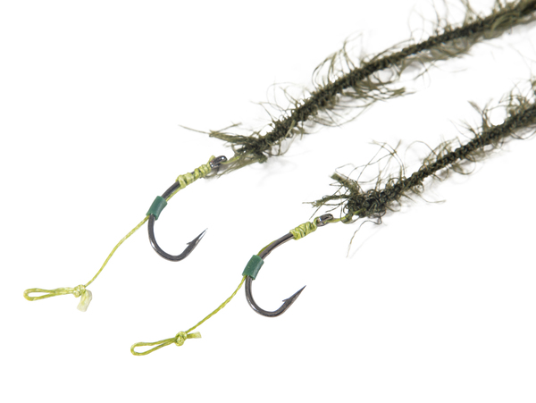 Montage Fish4All Weedy Carp Rig (2 Pièces)