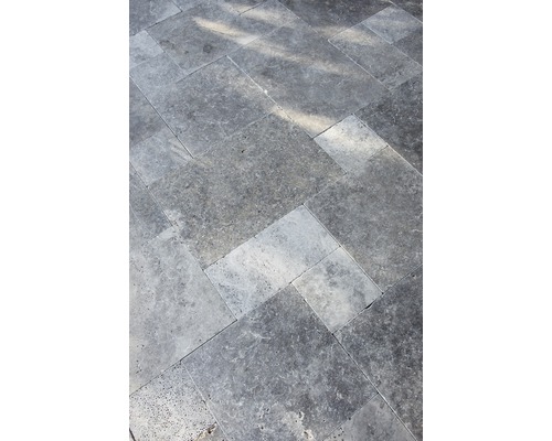 FLAIRSTONE Natuursteen Terrasplaat Genua Travertin Romeins Patroon Set = 1,48 m²