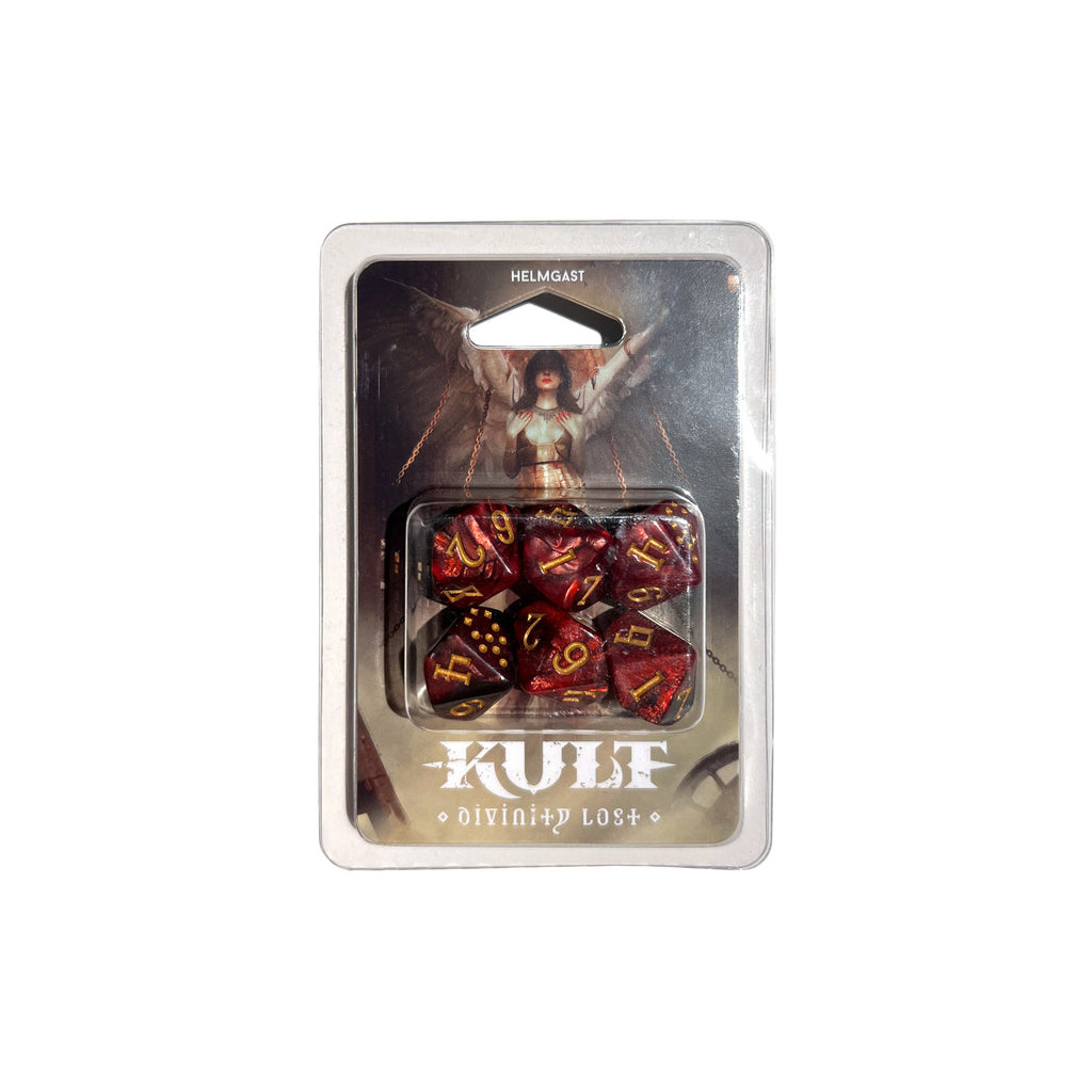 Kult: Divinity Lost - Dice Set - Inferno Edition