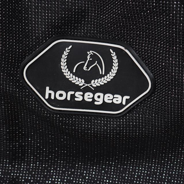 Deken HORSEGEAR HGLimited Edition Glitter 100gr Zwart-zilver