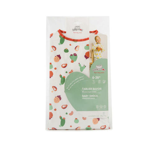 Tablier bavoir Cactus Garden - BABYTOLOVE