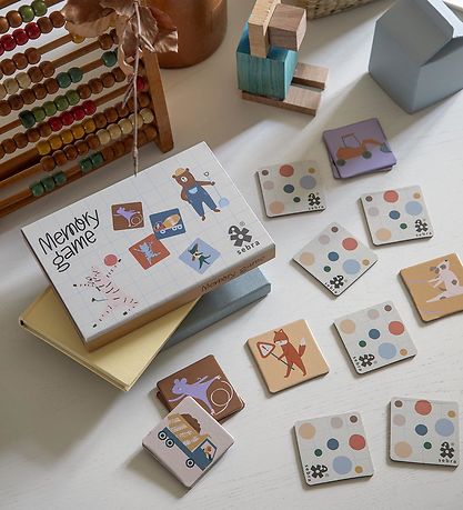 Sebra Memory-Spiel - Zehen/Baumeister