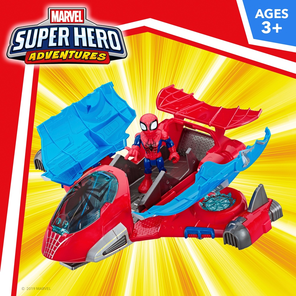 Playskool Heroes Marvel Spider-Man Jetquarters