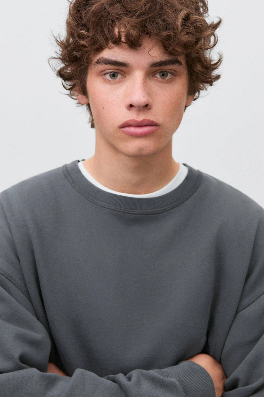 MANGO TEEN sweater antraciet
