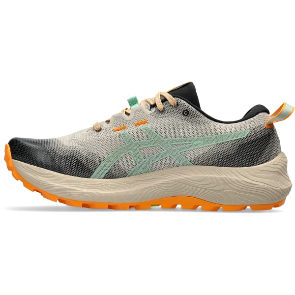 Chaussure trail ASICS GEL-TRABUCO 12 FEATHER GREY/DARK MINT