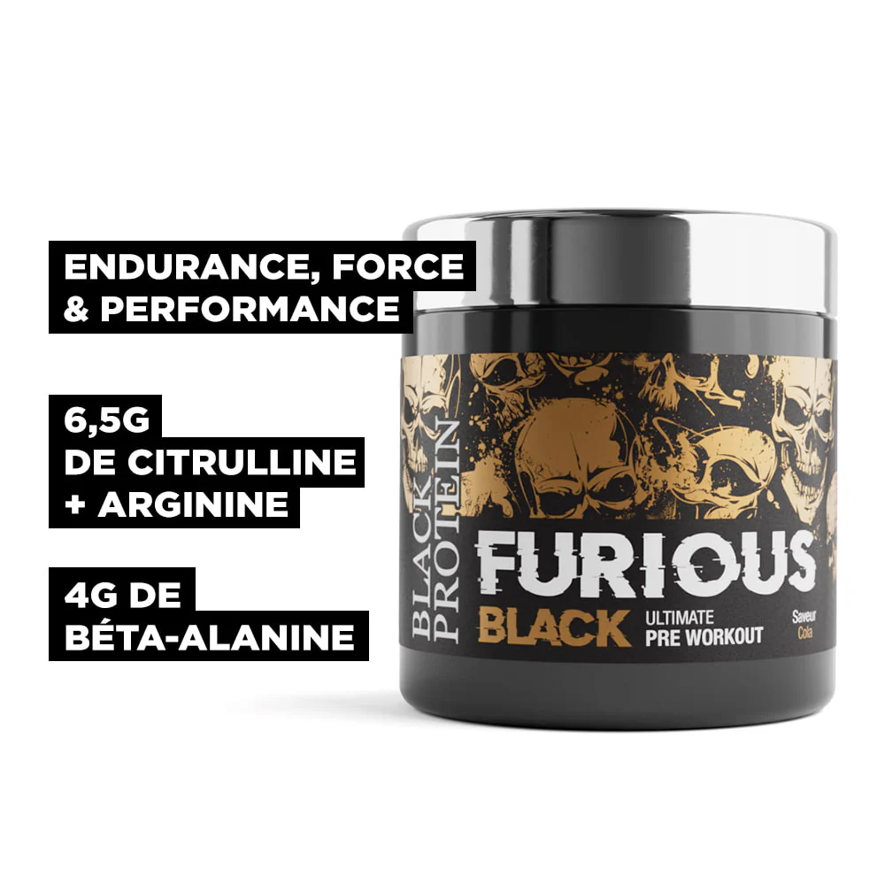 BLACK-PROTEIN Furious black Ultimate PreWorkout !