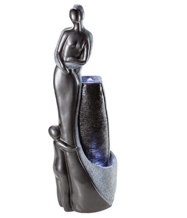 Dehner Polyresin-Gartenbrunnen Family,