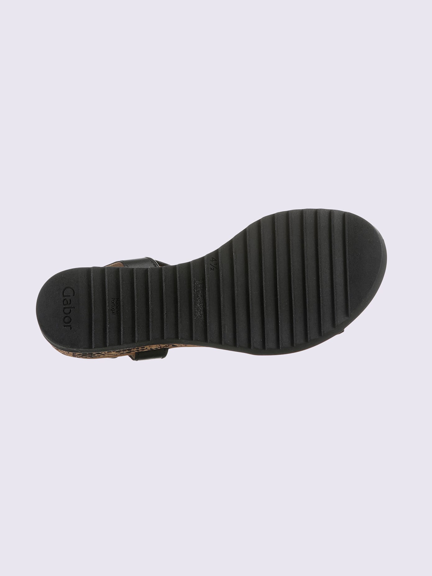 Sandales dessus : cuir