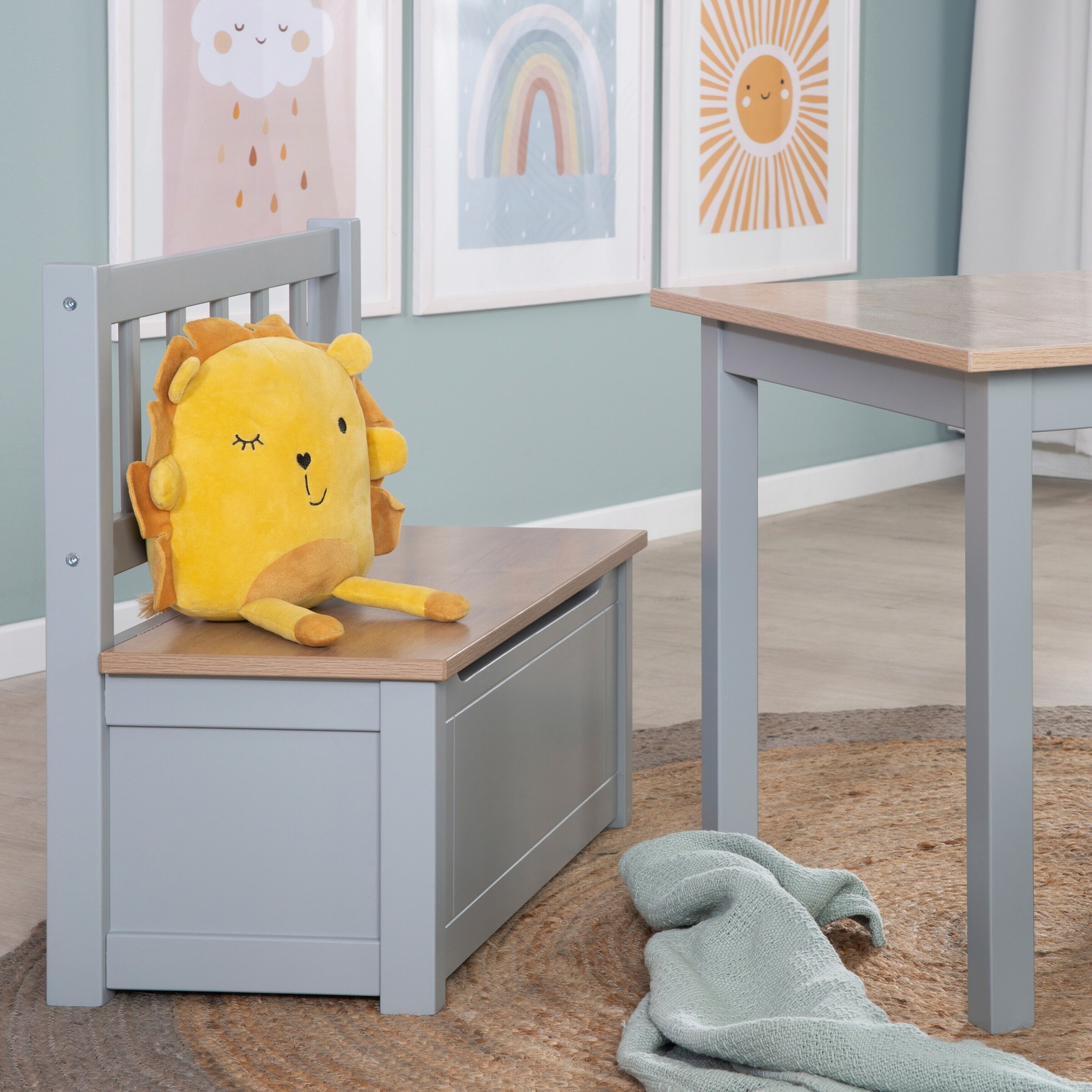 roba Kindertruhenbank Woody