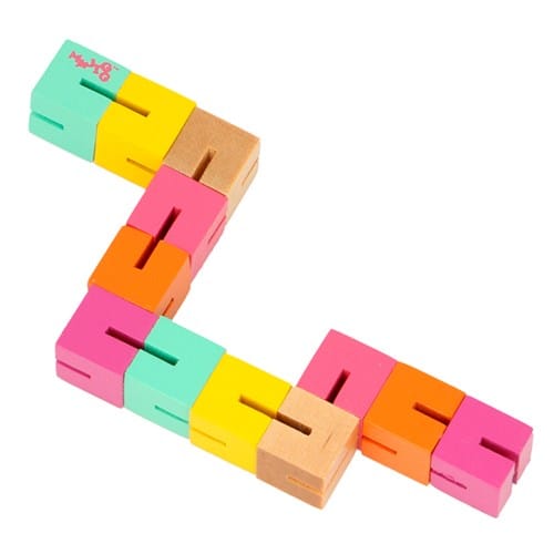 Jeu blocs en bois articulés