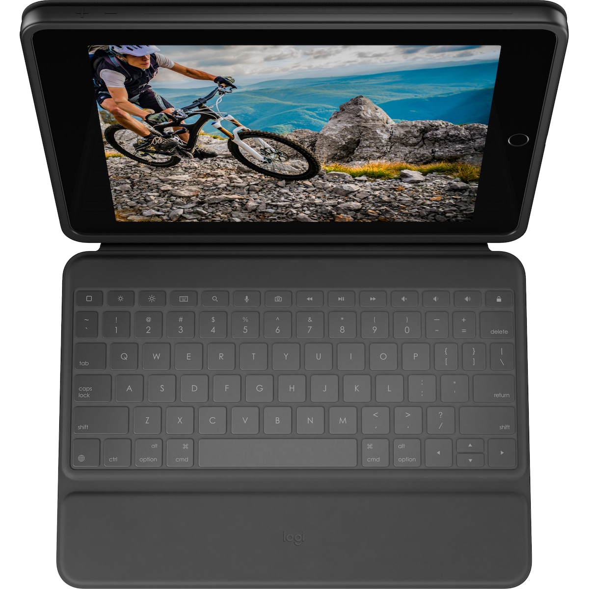 Logitech Rugged Folio tastaturetui til iPad 7. generasjon