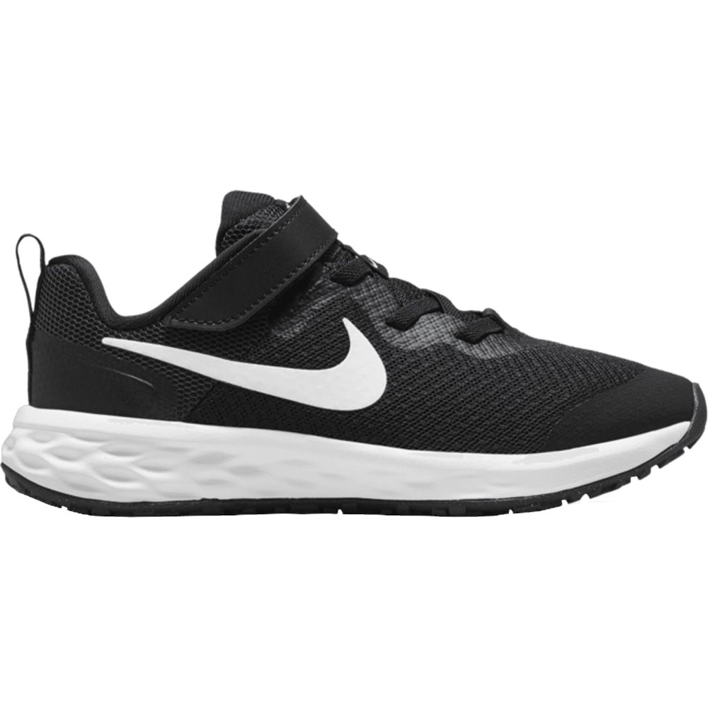 Nike Revolution 6 Laufschuhe Kinder black white