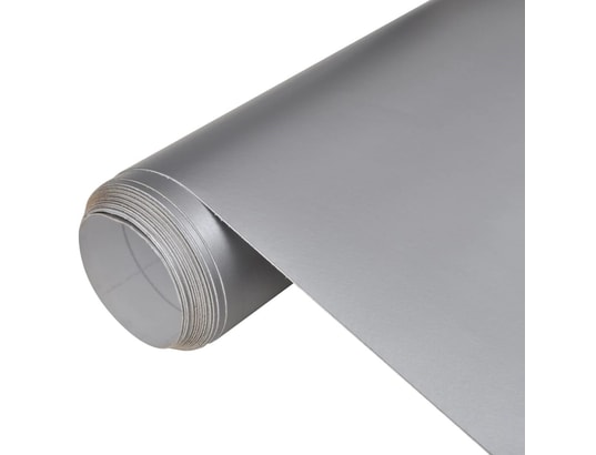 VIDAXL - Films de voiture 2 pcs argenté mat 100x150 cm