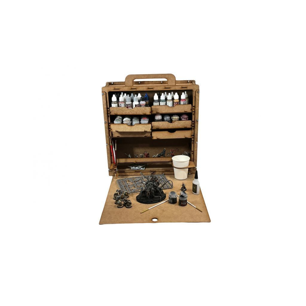 Établi de Peinture Transportable (Bouteilles)