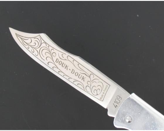 Douk Douk 200 Inox - Manche Acier Chromé Couteau de poche Le Thiers par Cognet Douk Douk