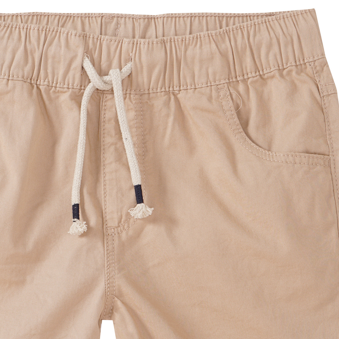 Famy Jungen Shorts mit Tunnelzug beige