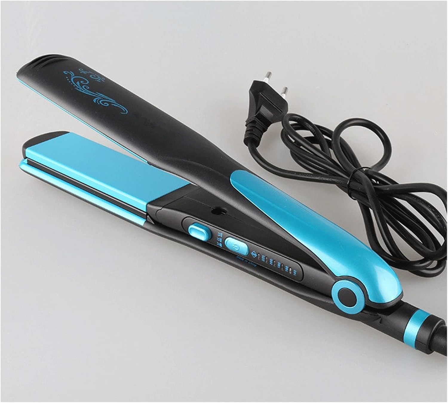 KKMNDE Baguettes à friser Les Cheveux, Fer à friser à Double Usage 2 en 1, ne blesse Pas Les Cheveux, Pince à mas, Outil de Coiffure