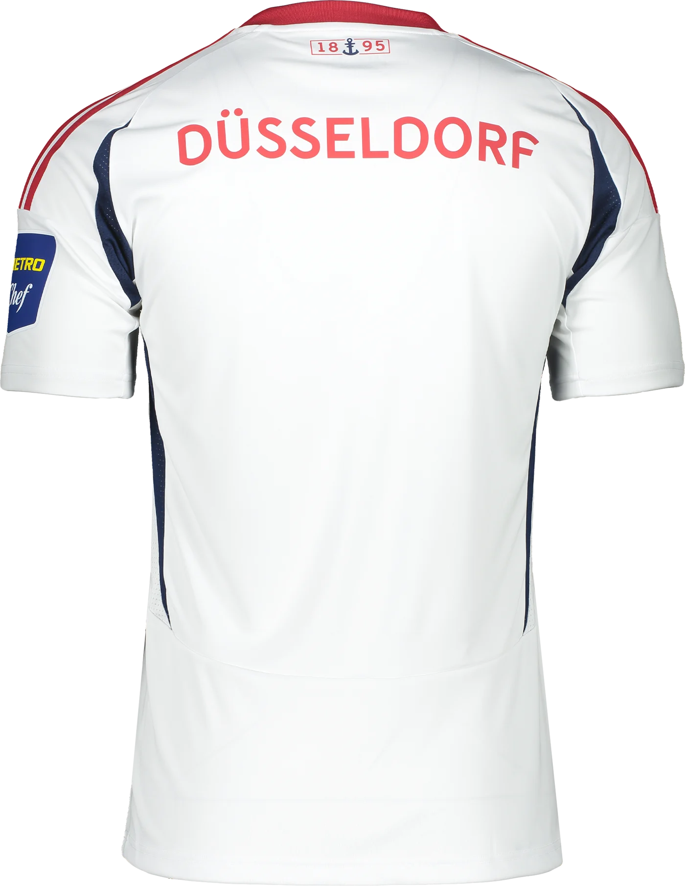 adidas Fortuna Düsseldorf Trikot Away 2024/2025 Weiss