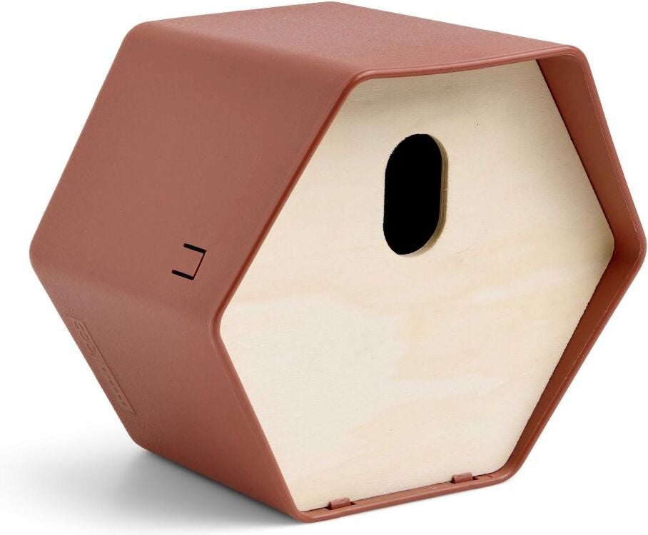 Capi Europe vogelhuis Hive ovaal bruin 19 x 22 x 20 cm