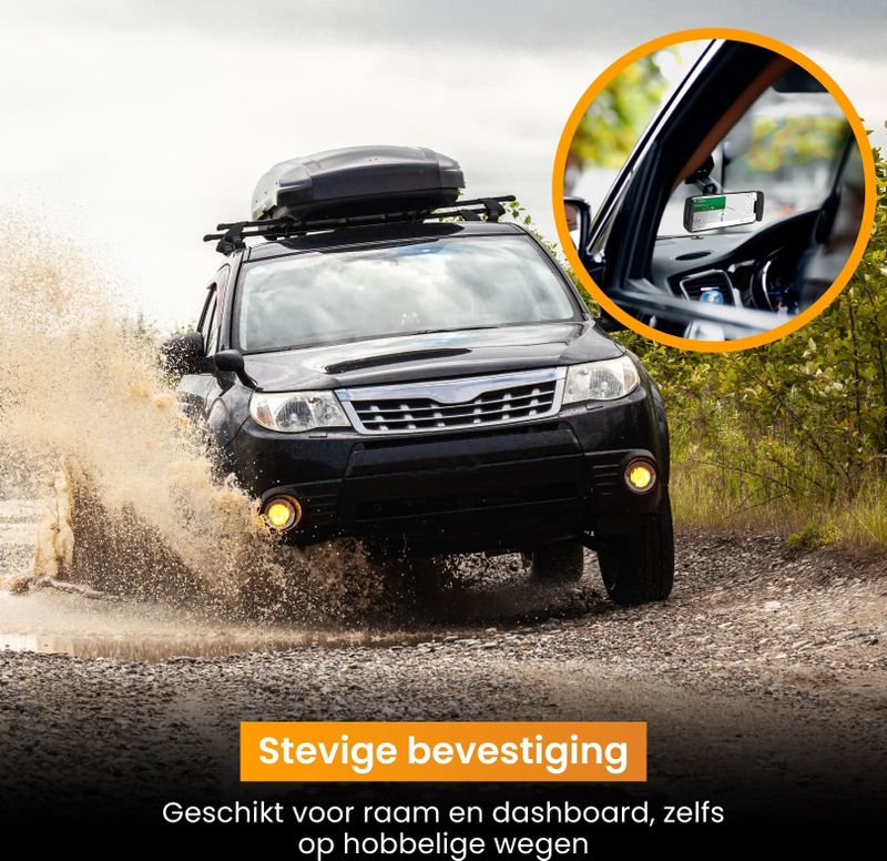 R2B - Ede - Tablet- en Telefoonhouder - Dashboardpad - Raam en Dashboard