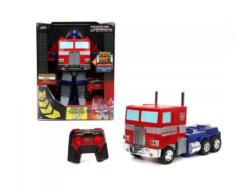 Jada Toys Transforming RC Optimus Prime RTR Ferngesteuerter Transformers Optimus Prime Lastwagen