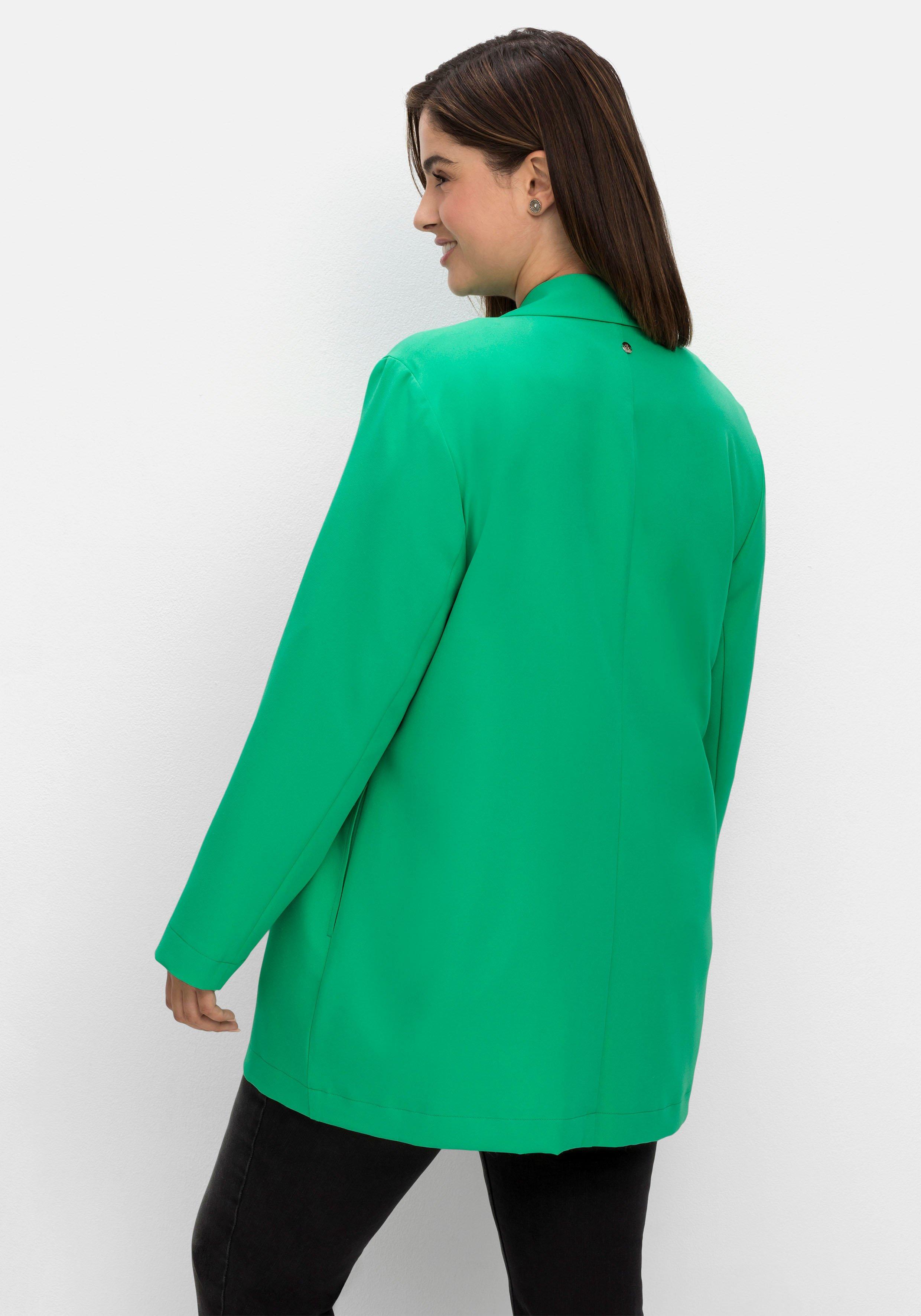 Blazer mit Schalkragen und Taschen