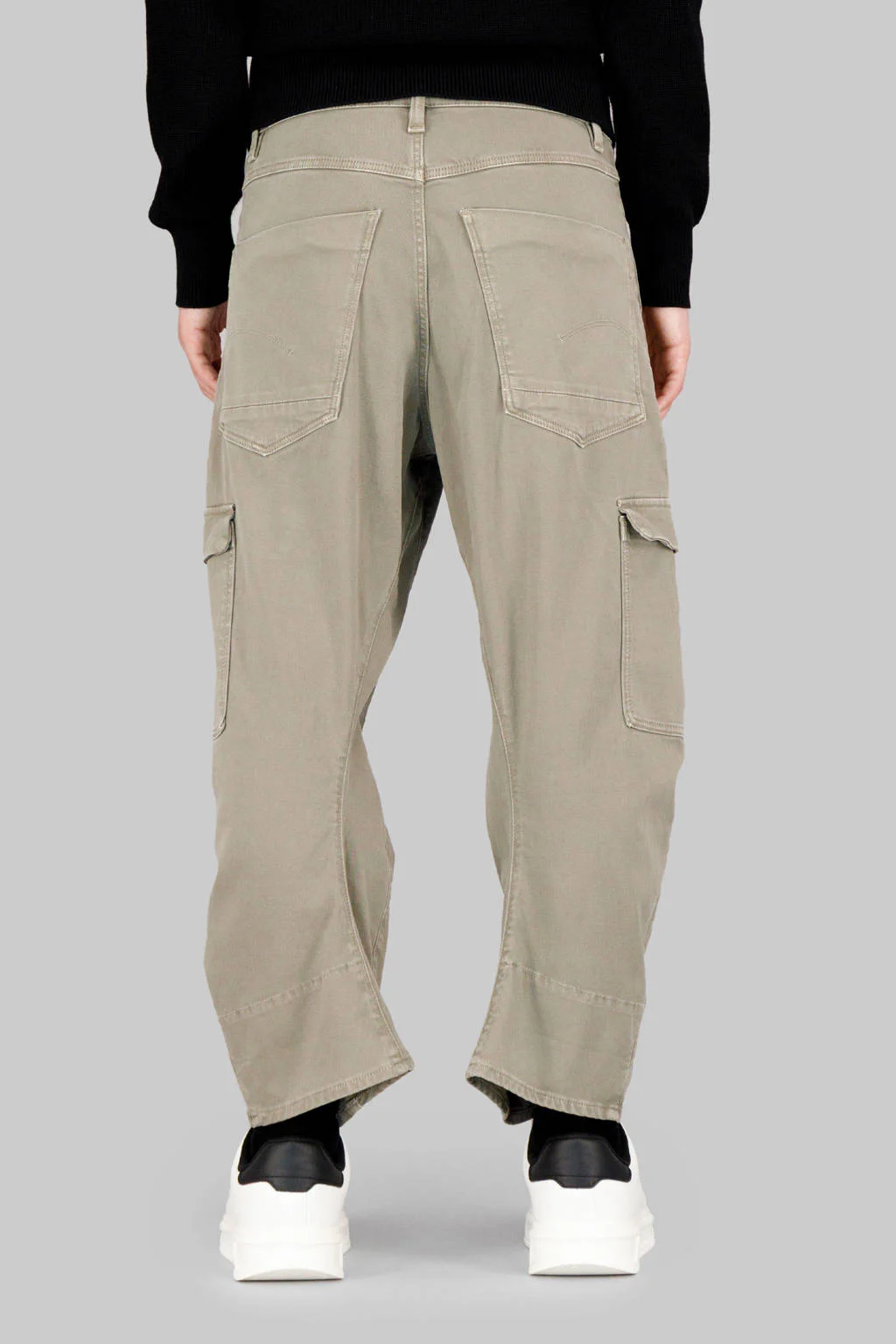 G-STAR loose cargo broek grijsgroen