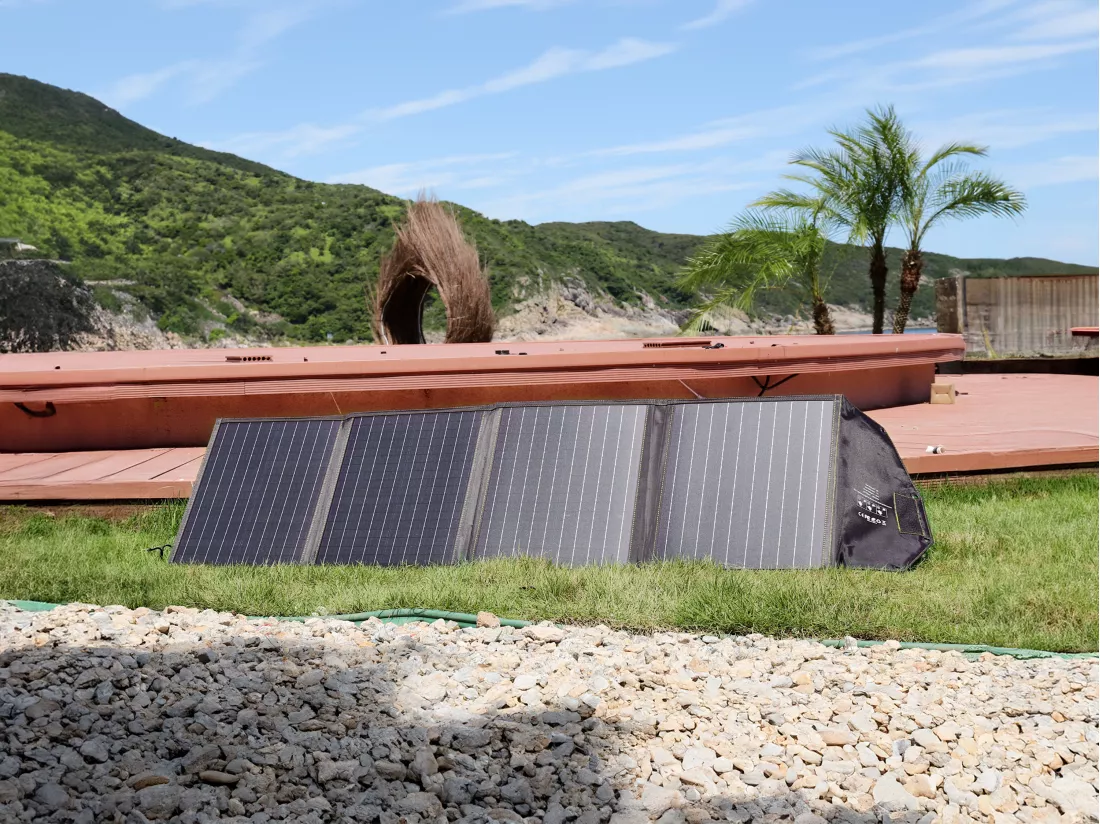 Panneau solaire pliable 220 W - L260 x l61 cm - HELIOSER