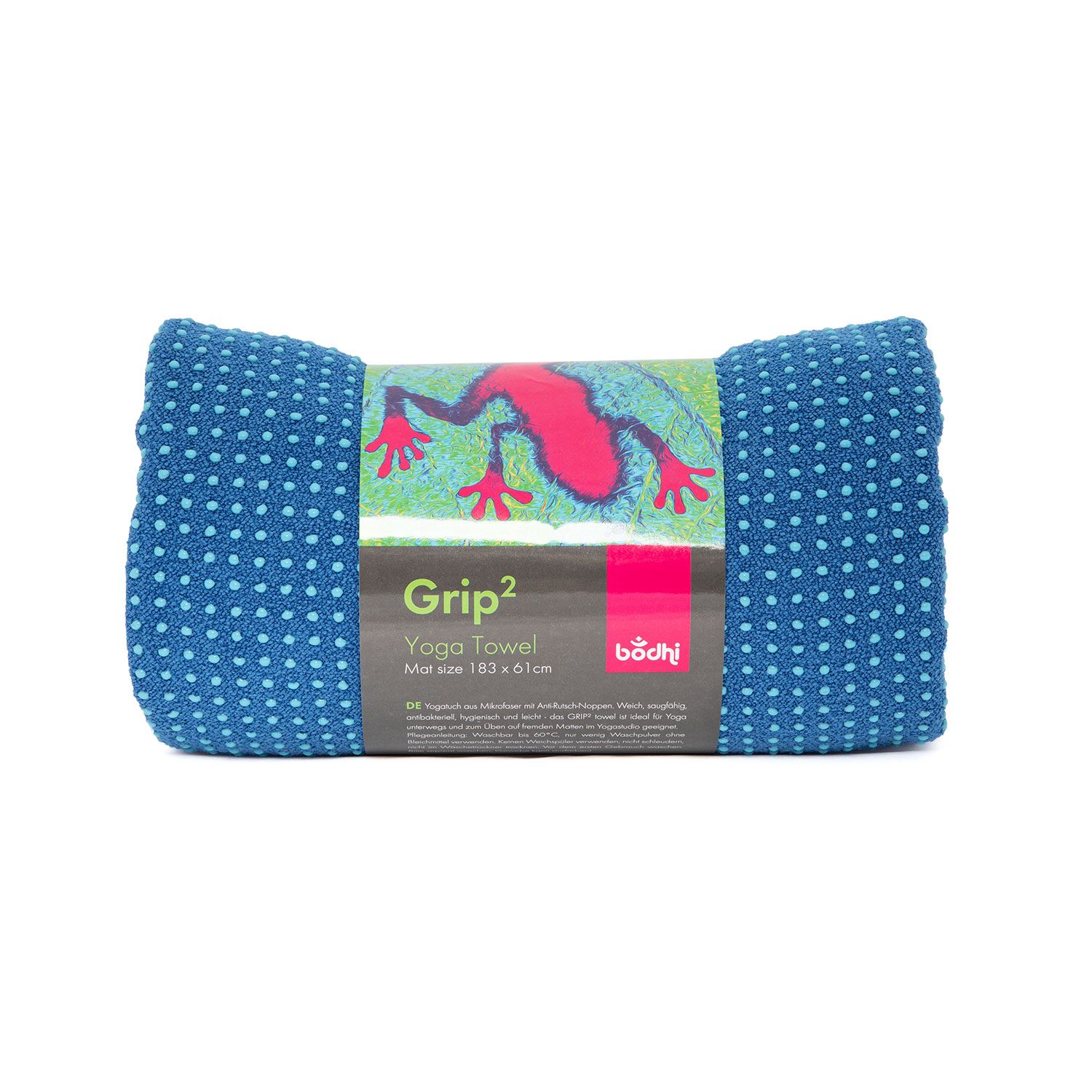 bodhi GRIP² Yoga Towel blau/aqua