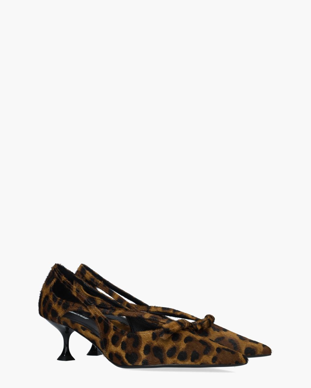 Lola Cruz Navari Bruin/Zwart Dames Slingbackpumps
