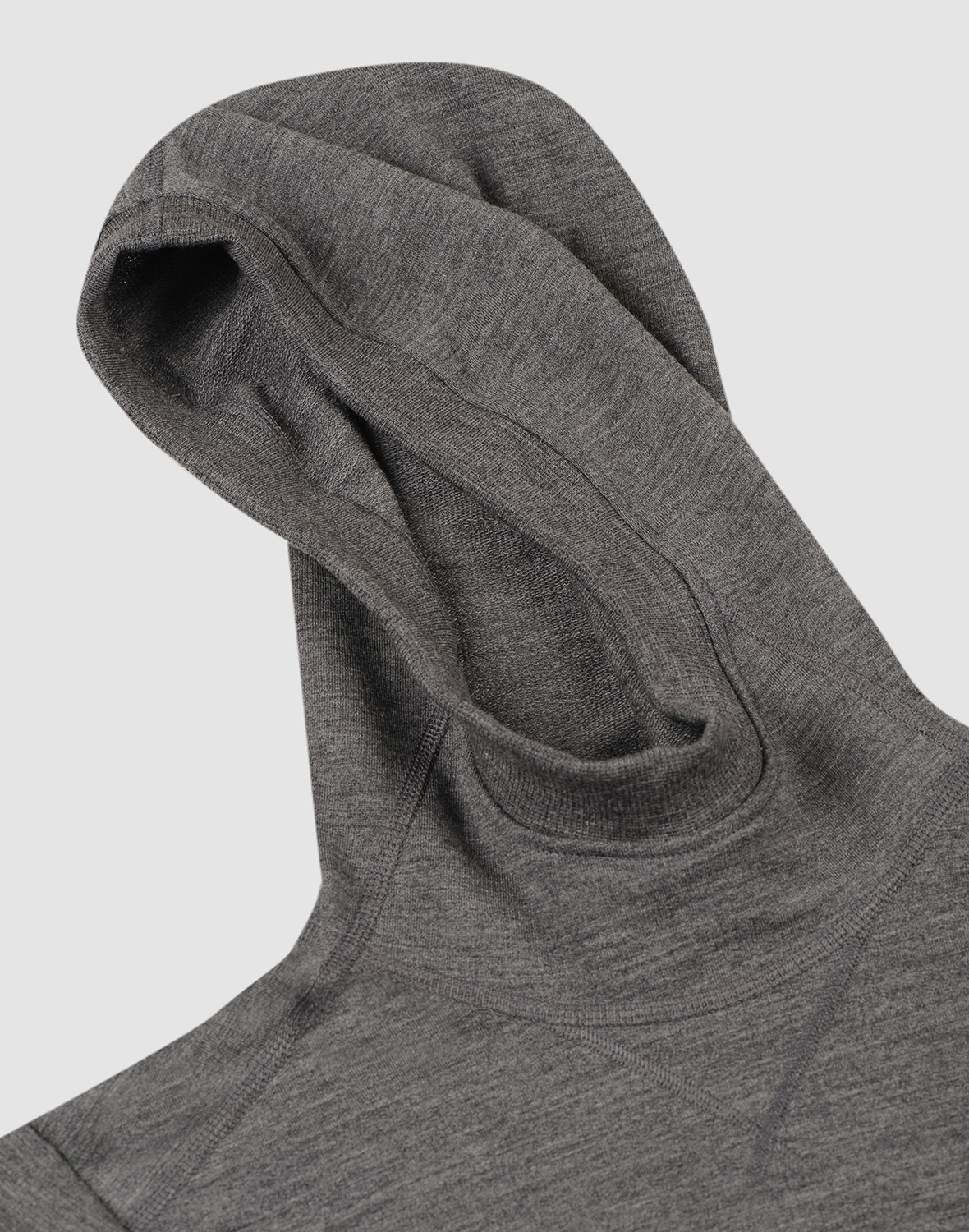 Hoodie van merinowol voor dames - Gratis Verzending