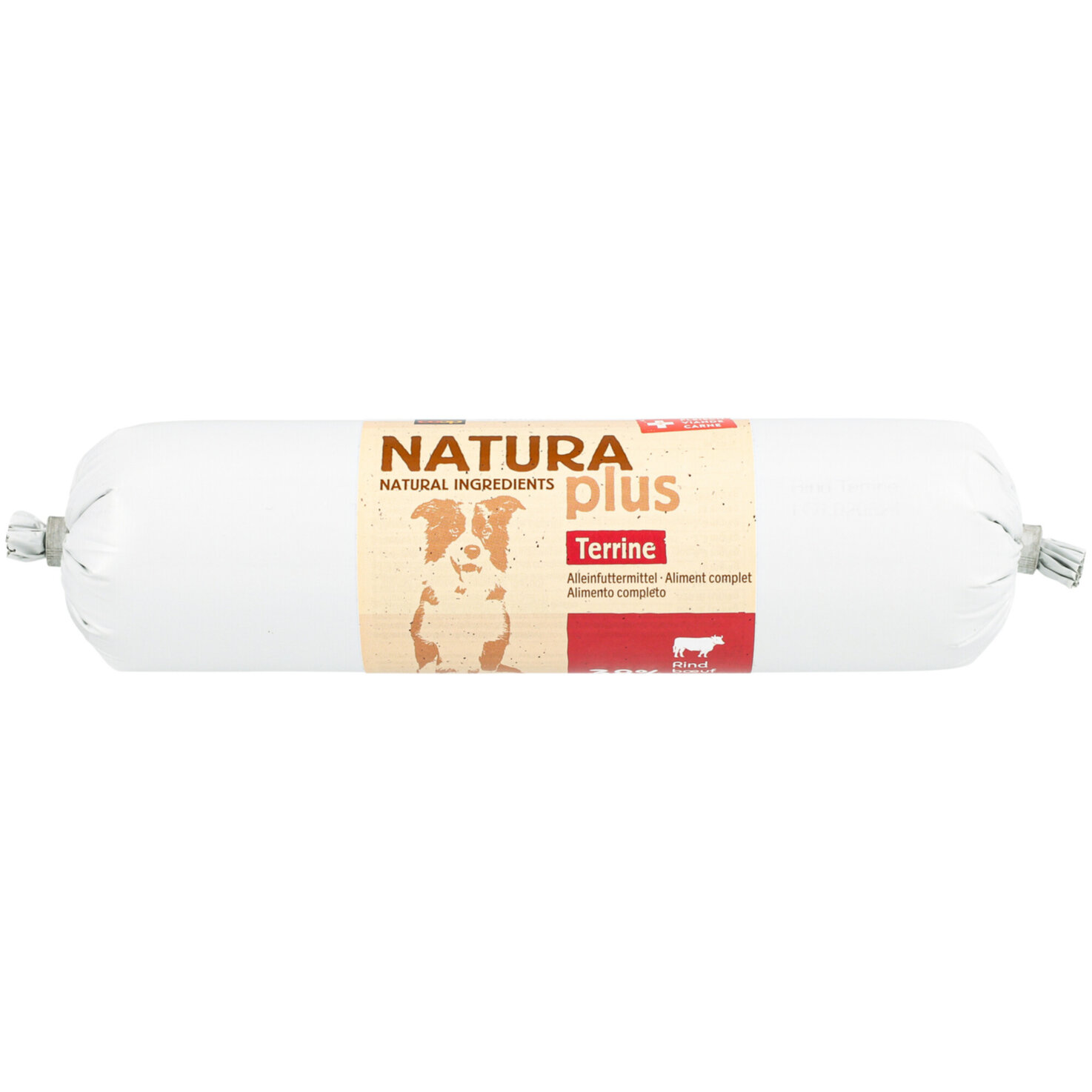 Naturaplus Hundefutter Terrine Rind