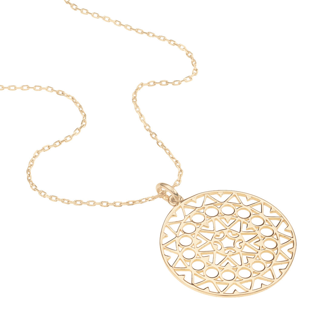 Collier Celso Plaqué Or Jaune