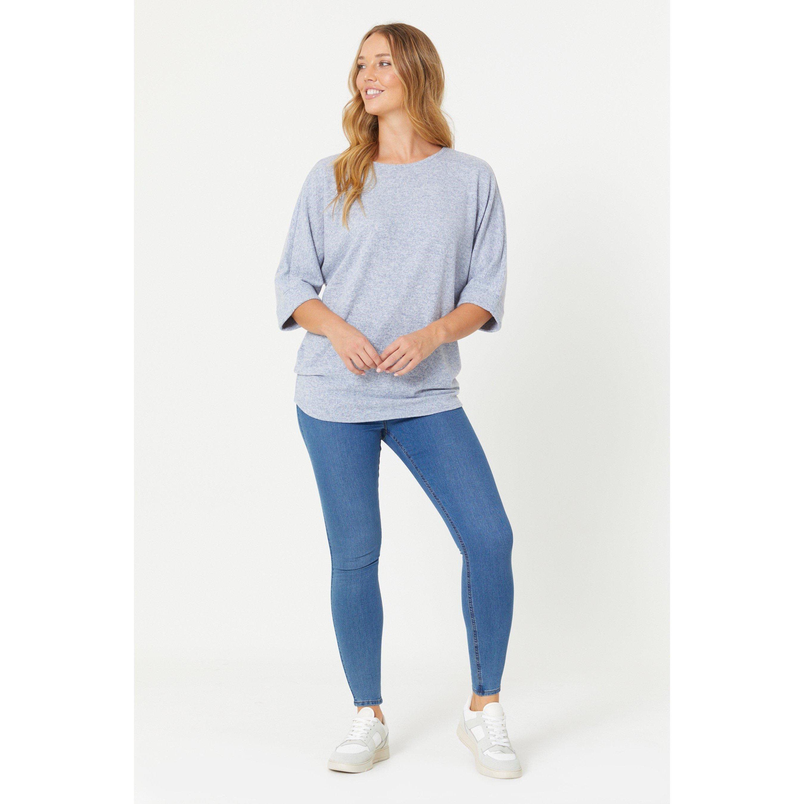 Be You Ladies Denim Marl Supersoft Tunic