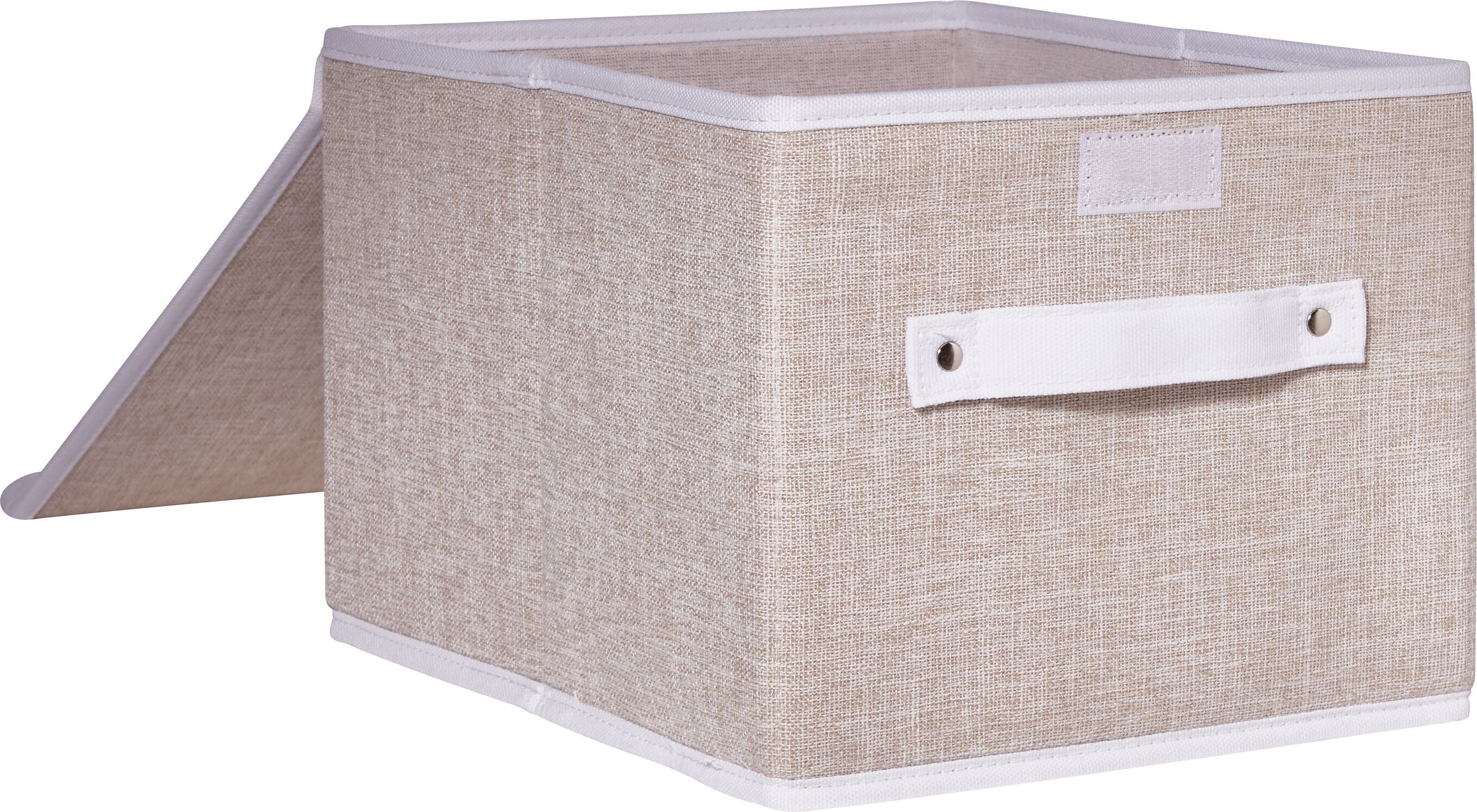 BIANCA Aufbewahrungsbox - Beige / B: 25.0 cm x T: 36.0 cm x H: 20.0 cm